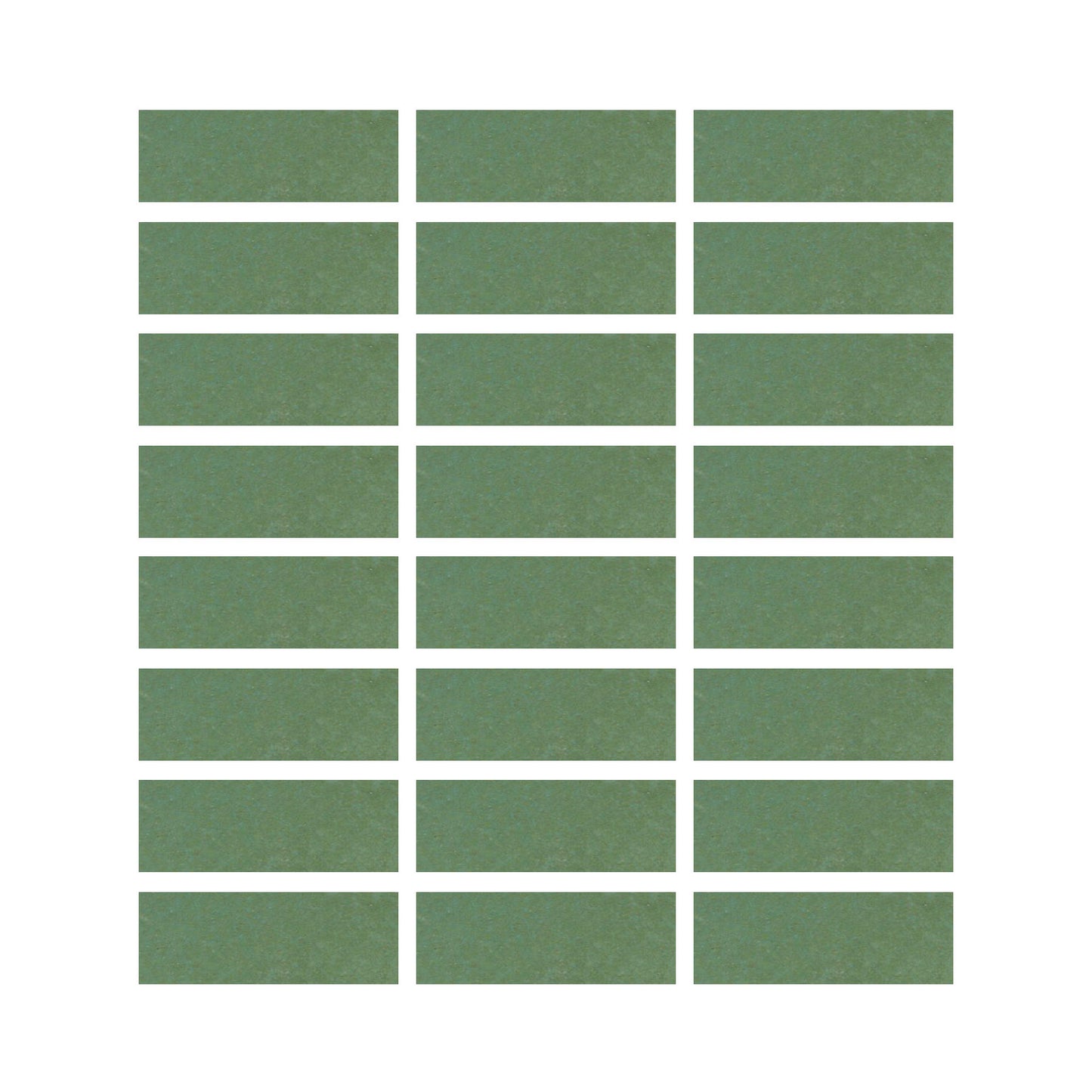 Wasabi green 1x3 field tile