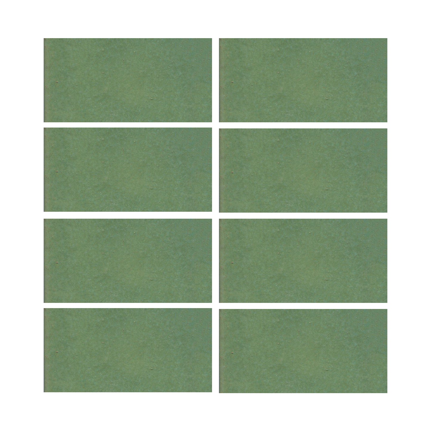 Wasabi green 2x4 field tile