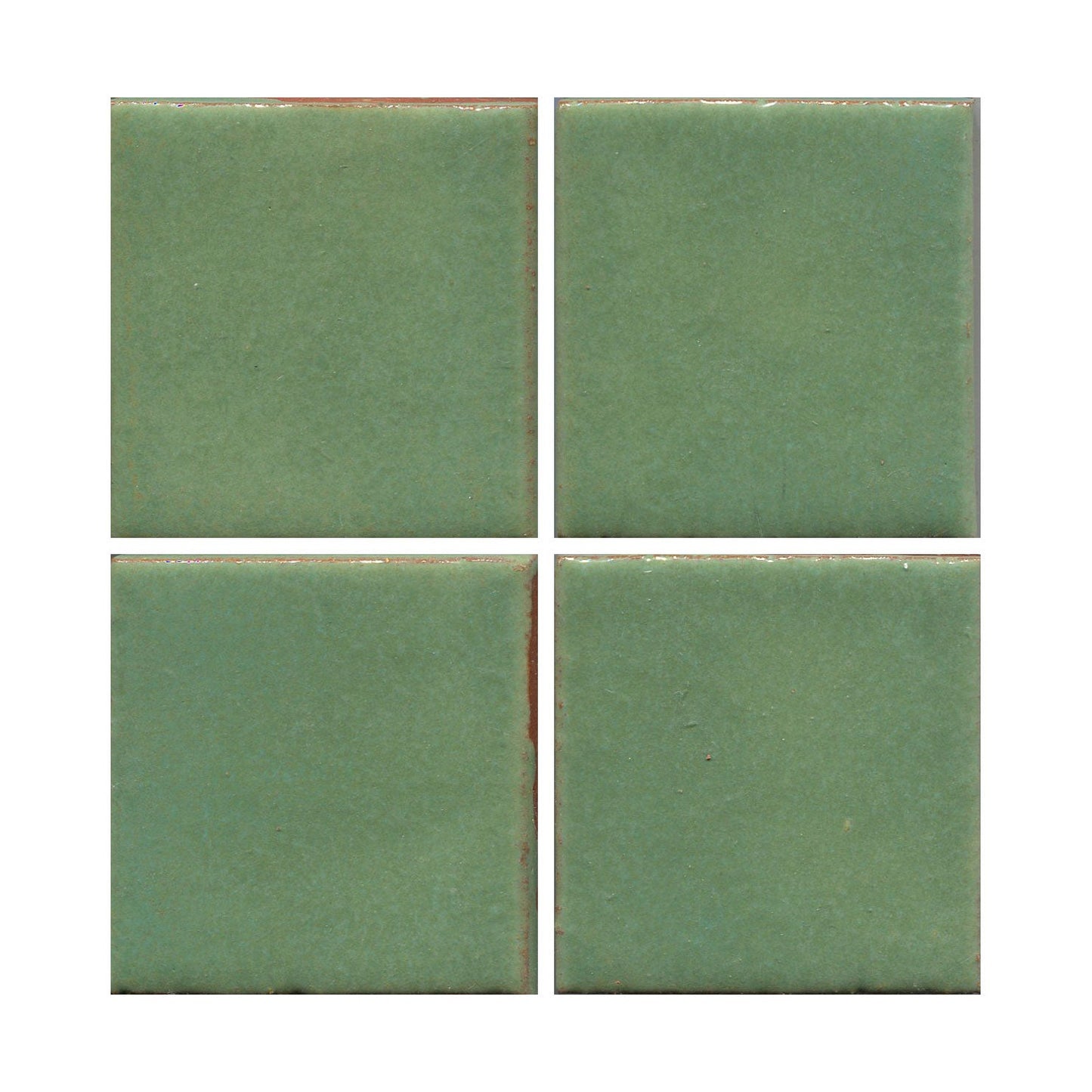 Wasabi green 4x4 field tile