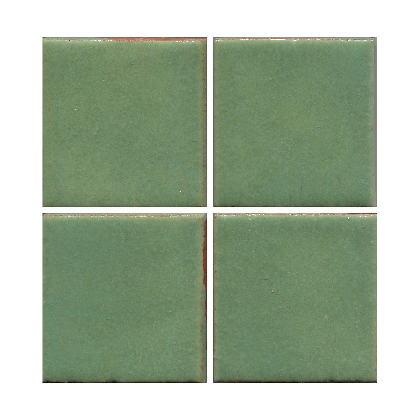 Wasabi green 4x4 field tile
