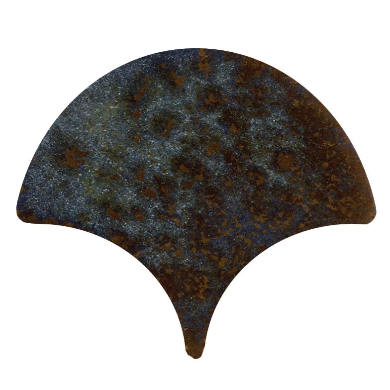 Peacock-Scallop shape tile Coco Moon