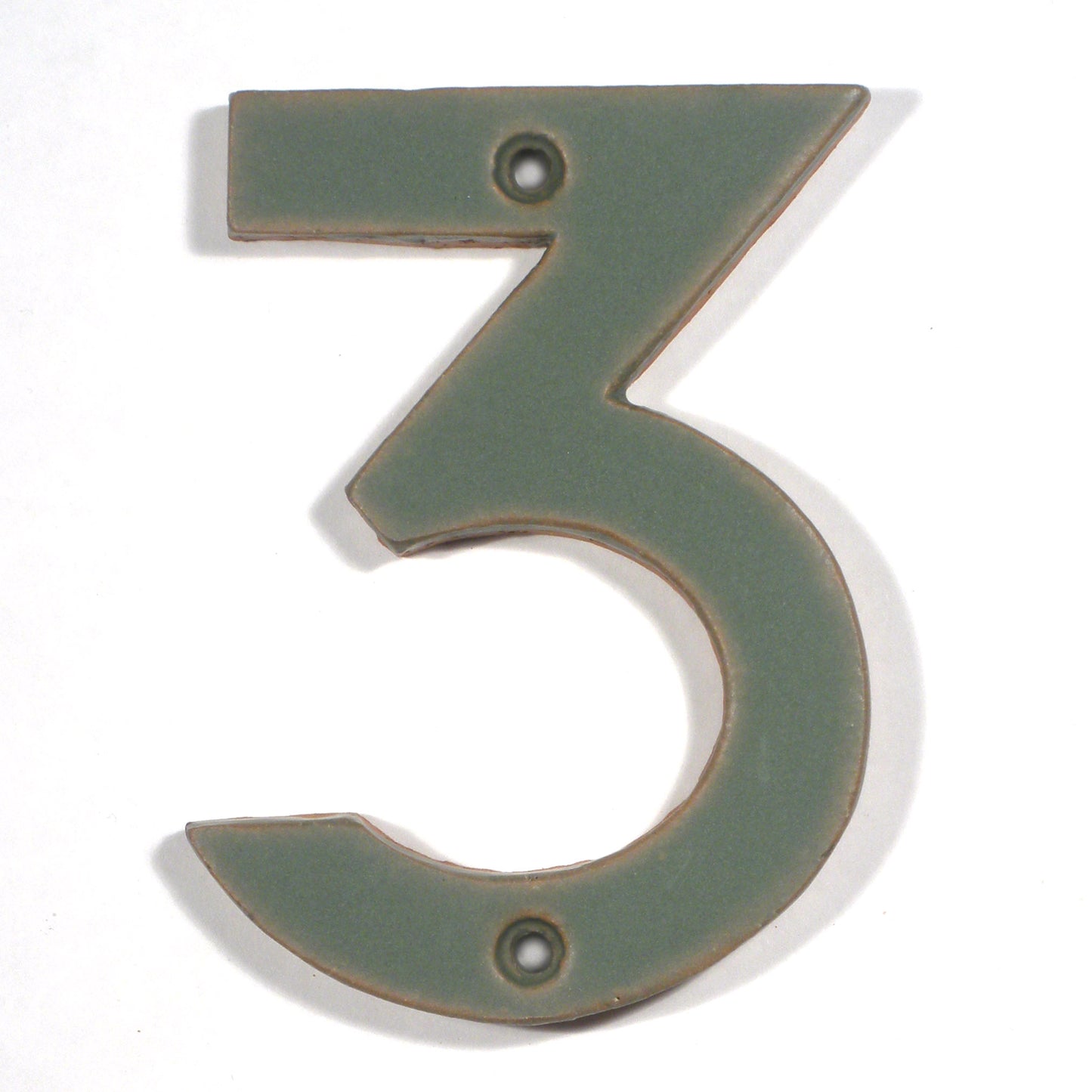 Dark Green Art & Crafts Cut Out House Numbers