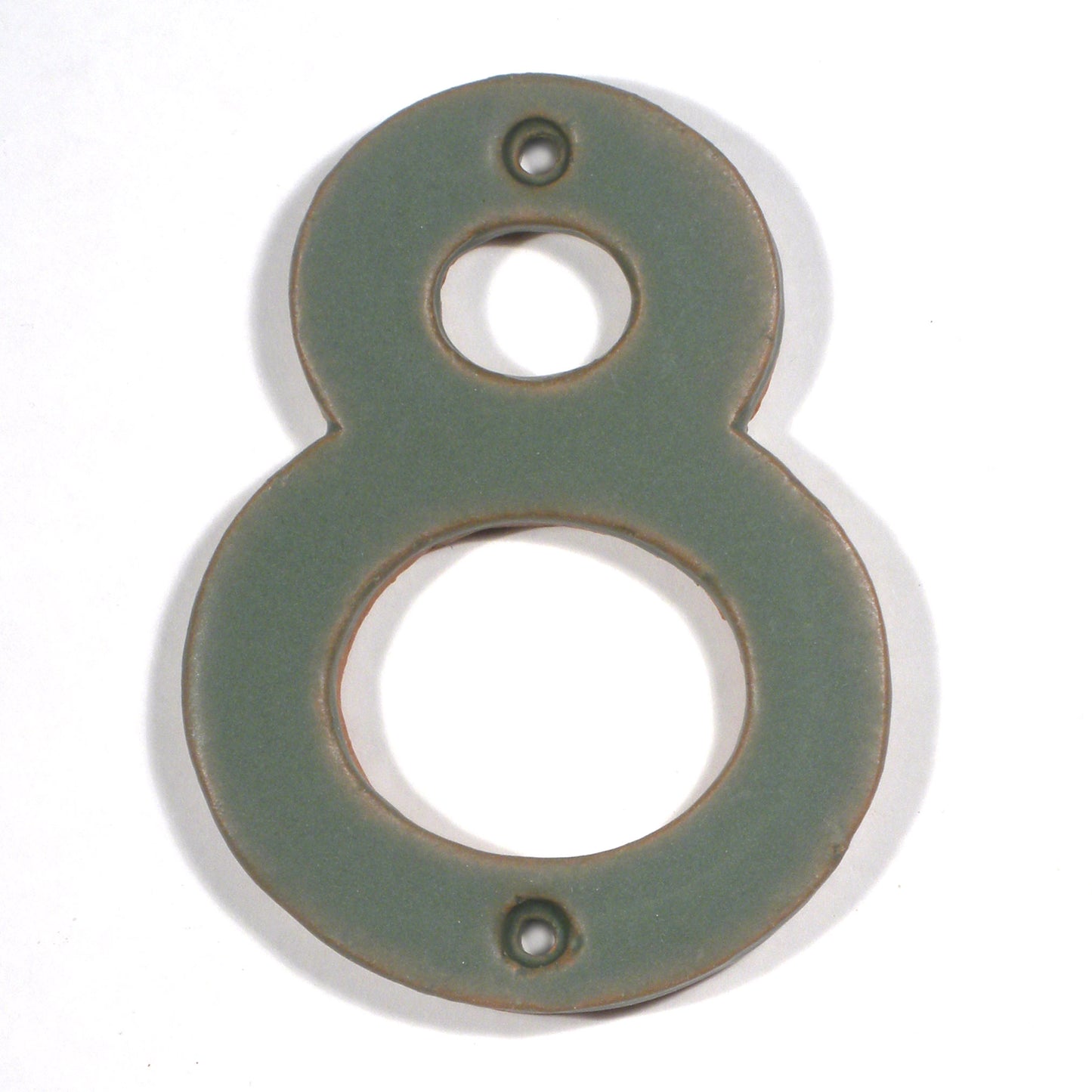 Dark Green Art & Crafts Cut Out House Numbers