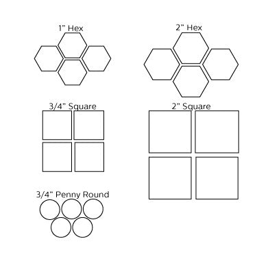 diagram of historic tile shapes