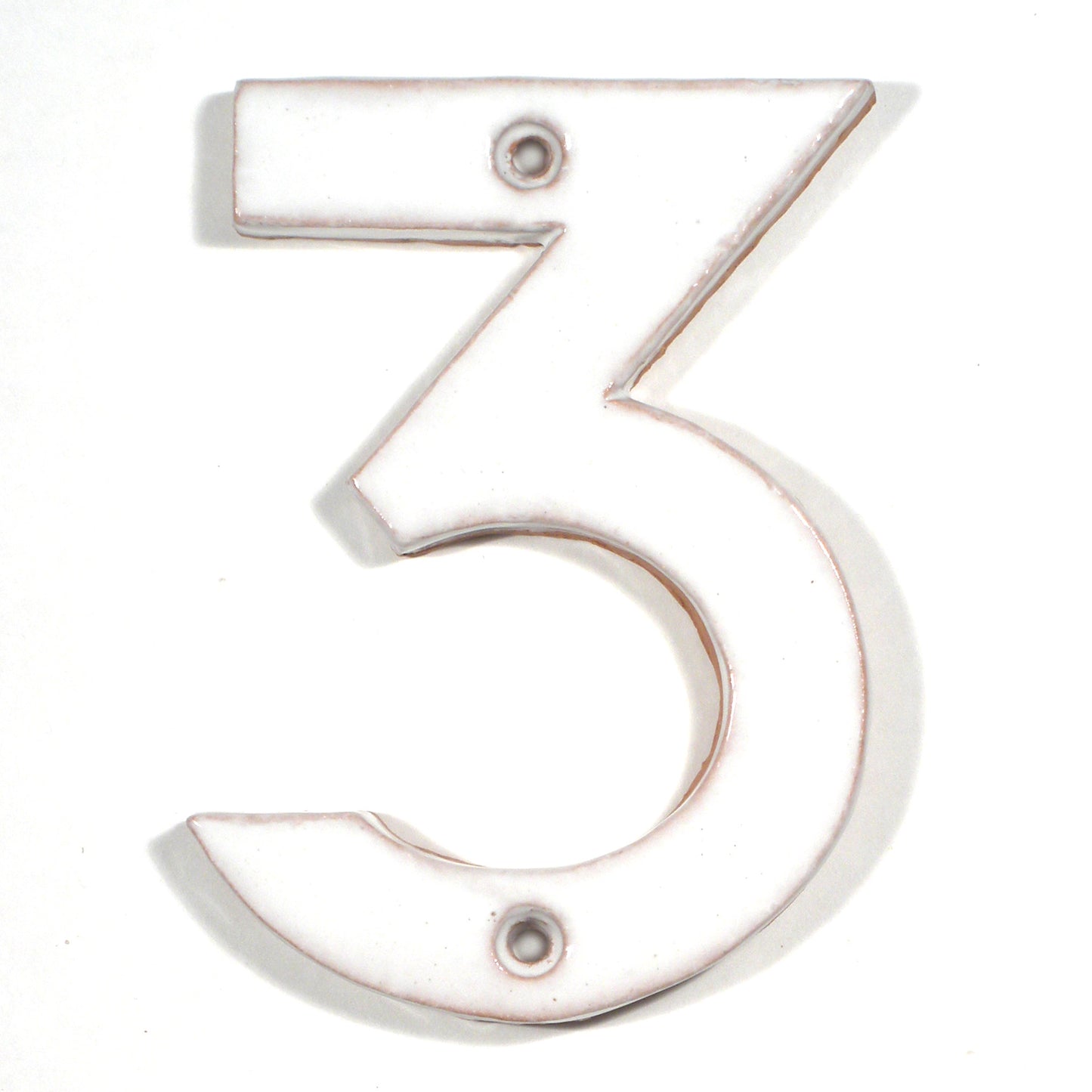 White Art & Crafts Cut Out House Numbers