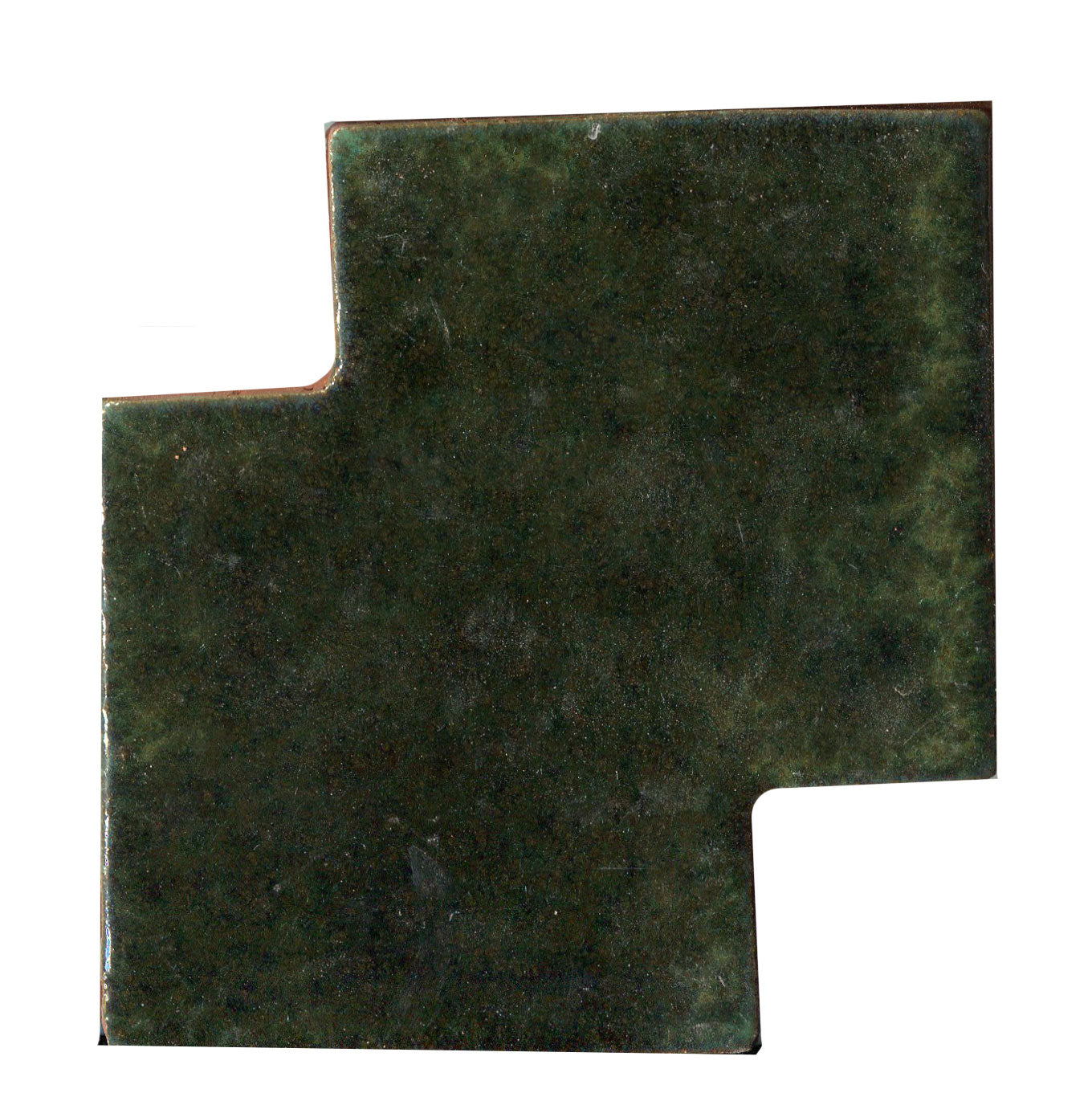 Zig Zag Shape Tile Jade Moss