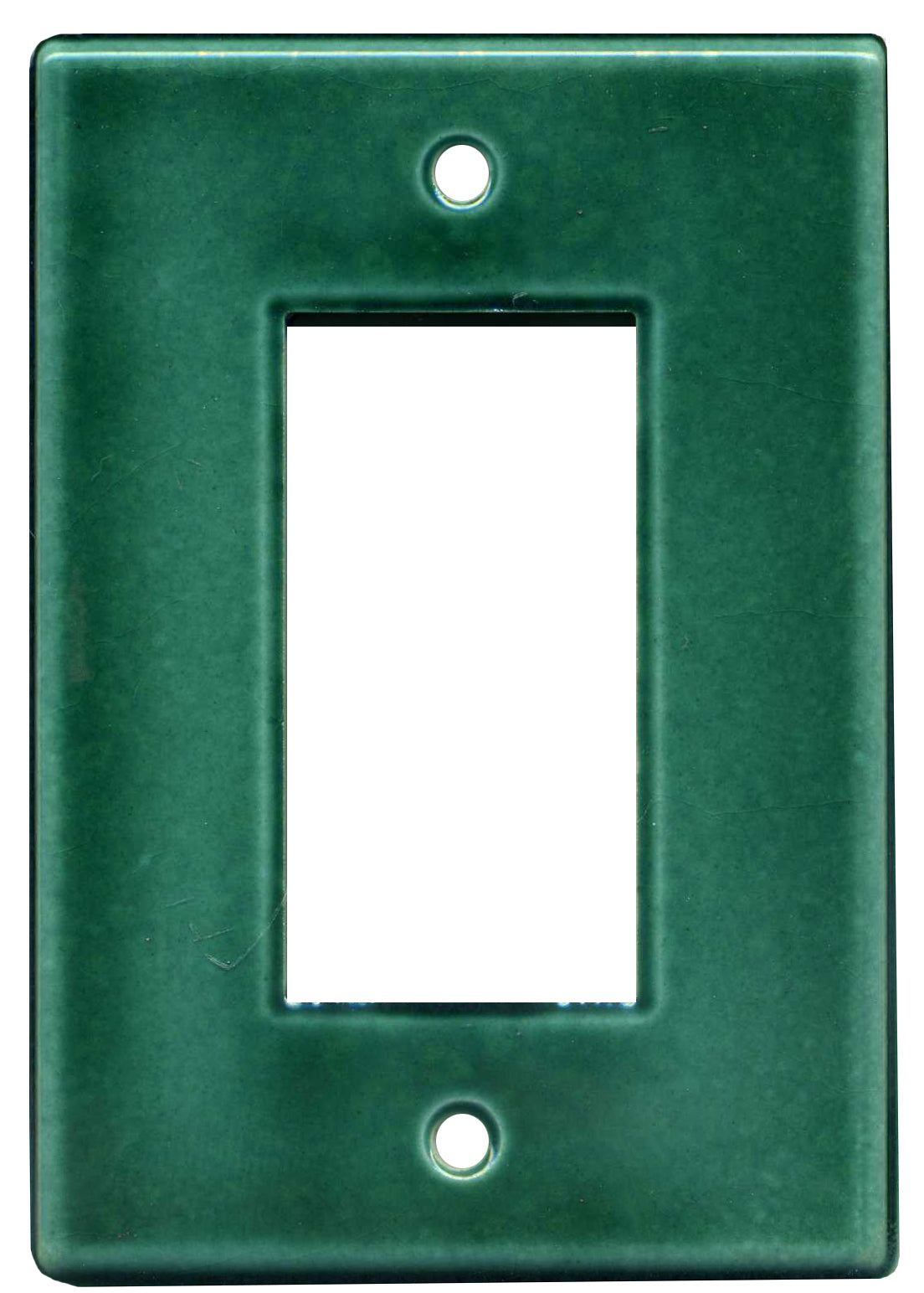 Lime Sorbet GFI ceramic green Switch Plate