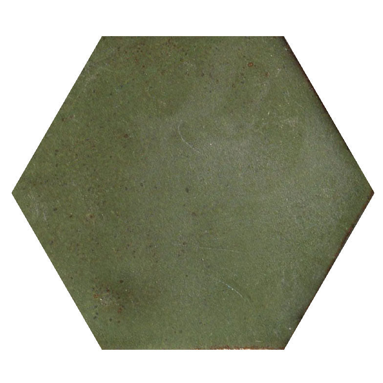 Pesto Green Hexagon Tile