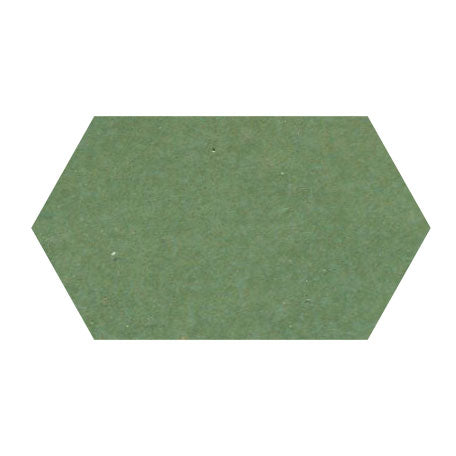 Elongated Hexagon Wasabi