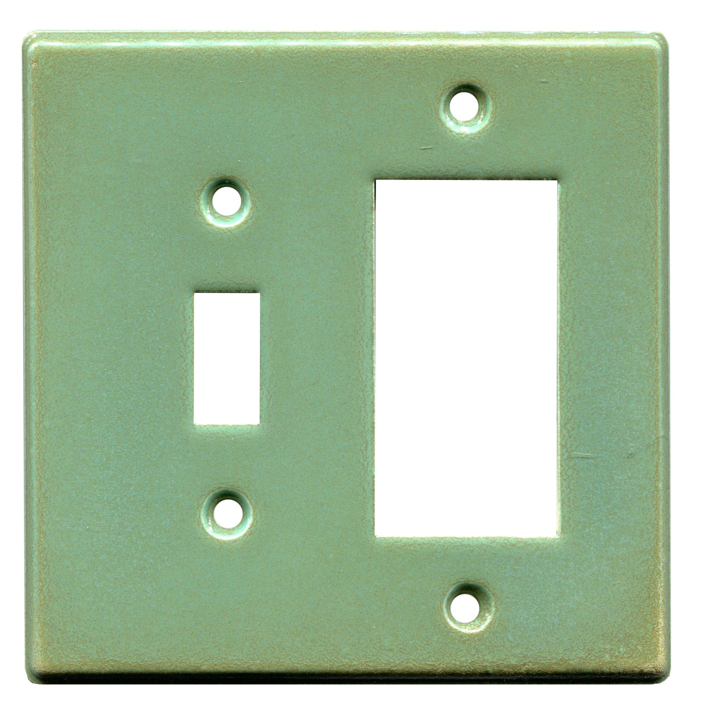 Wasabi switch/GFI green ceramic plate