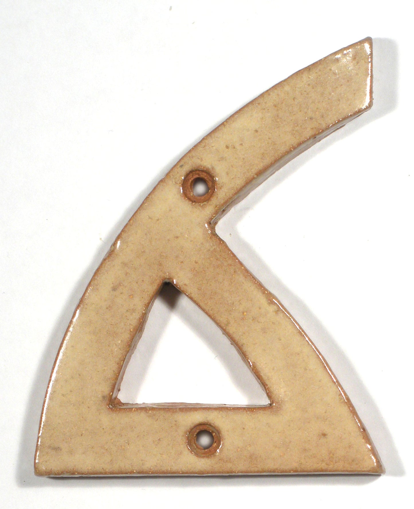 Matte Tan Art & Crafts Cut Out House Numbers