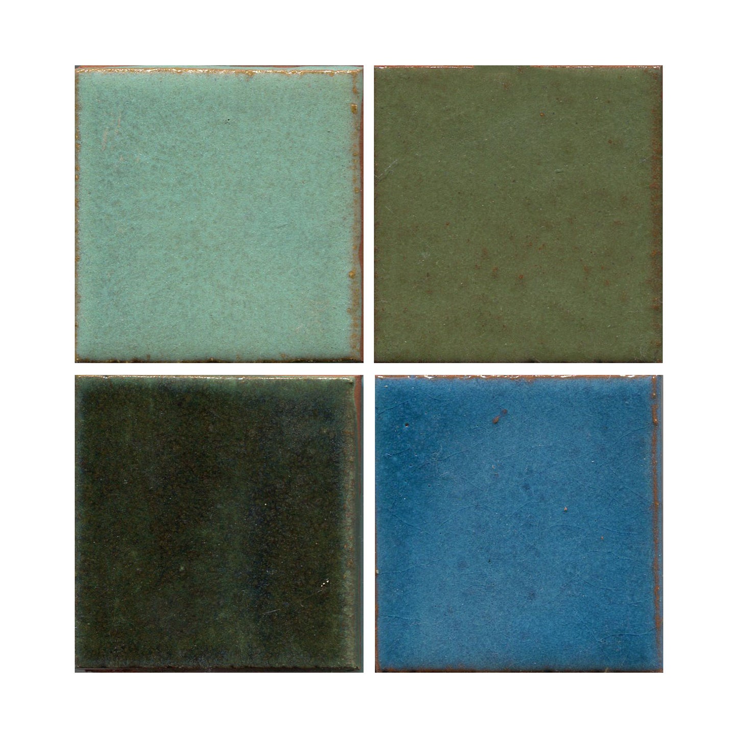 4 x 4" Cool Colors (4 SF Available)