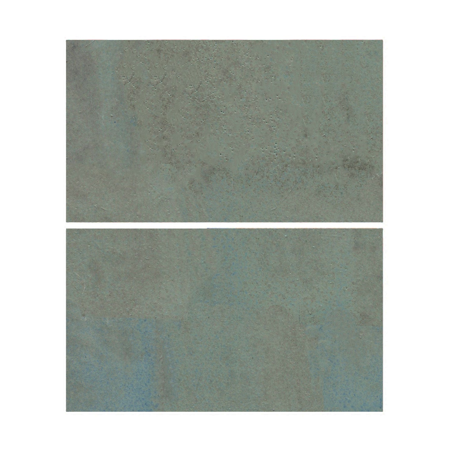 A cool grey color and a glossy opaque, showing medium variation with occasional blue-grey flashes.
