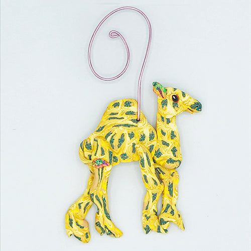 Camel Polymer Clay Ornament