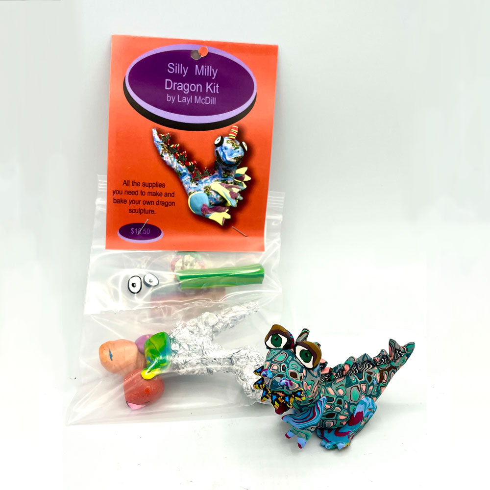 Dragon Silly Milly Polymer Clay Kit
