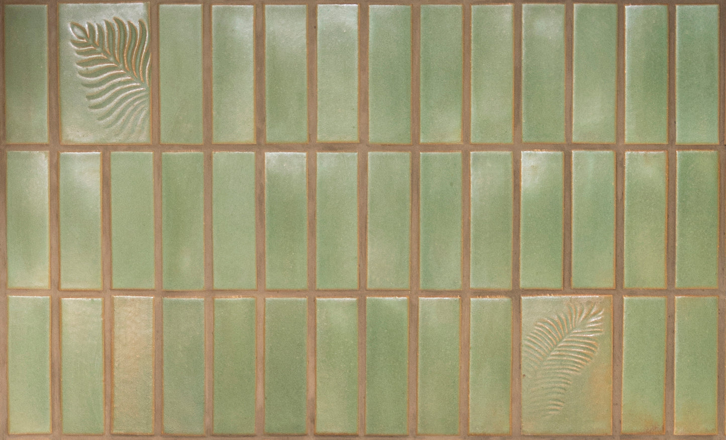 fern green subway tiles