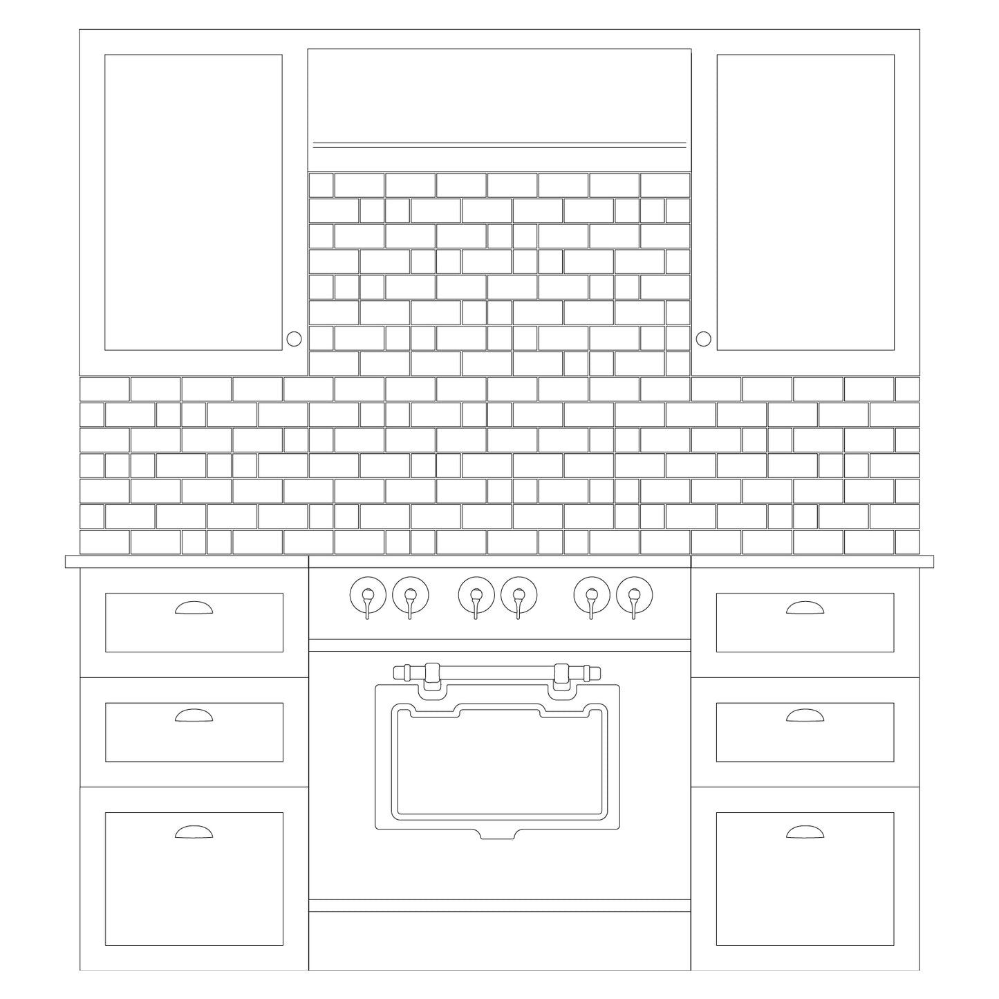 Hopkins Kitchen Drawing