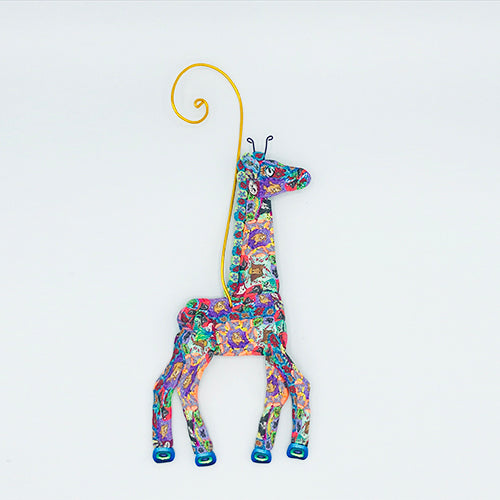Giraffe Polymer Clay Ornament