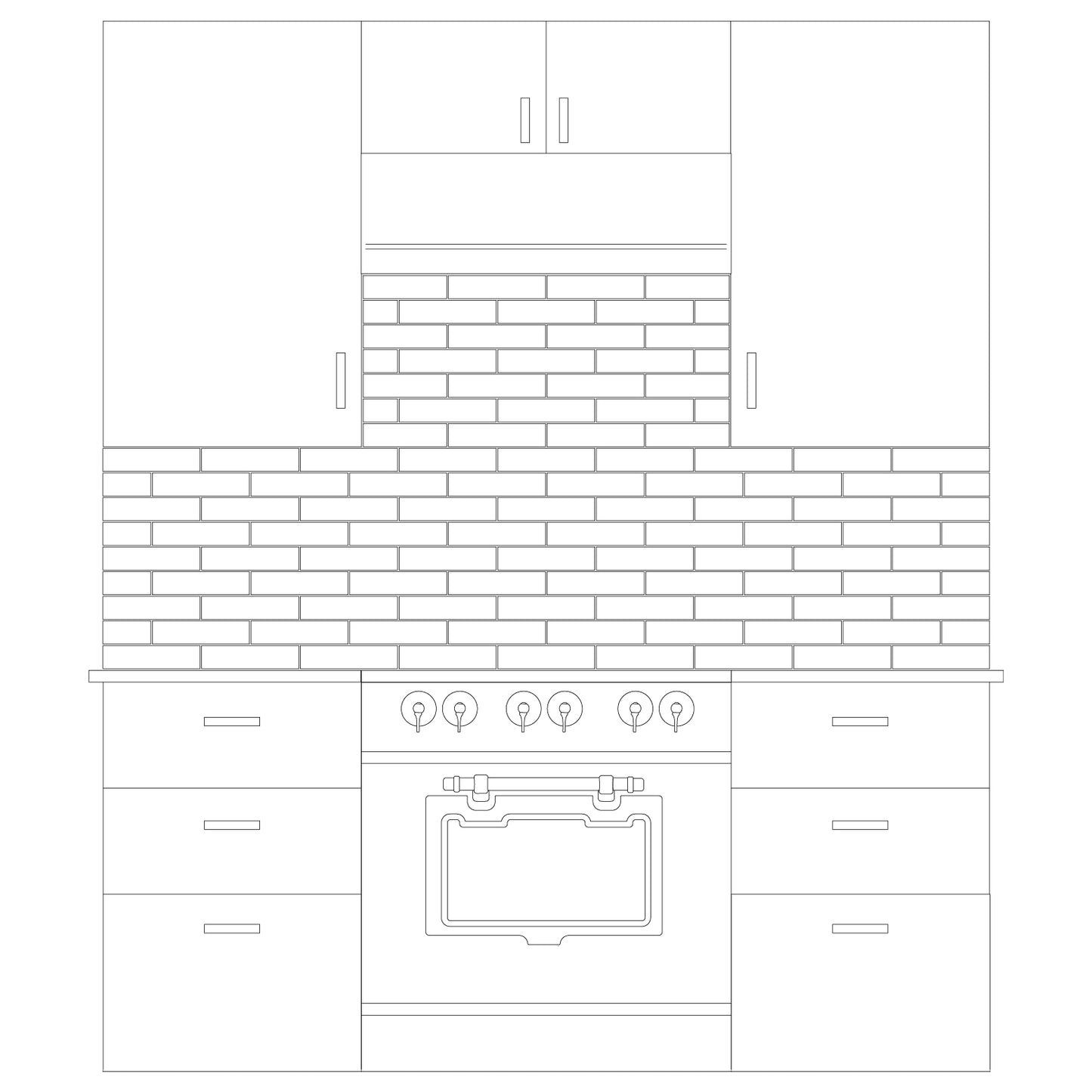 Milwaukee Bond Kitchen Drawing