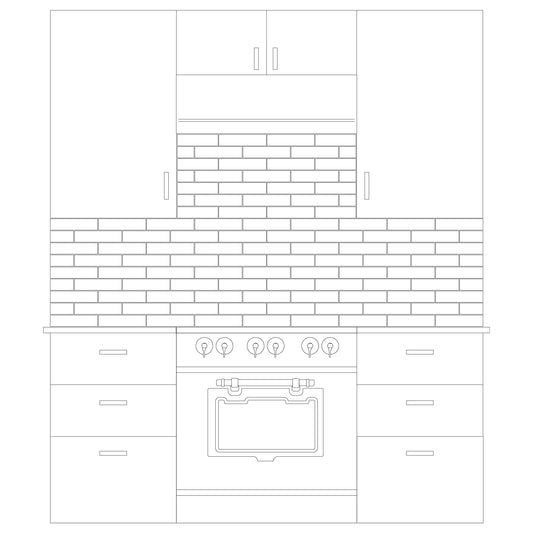 Milwaukee Bond Kitchen Drawing