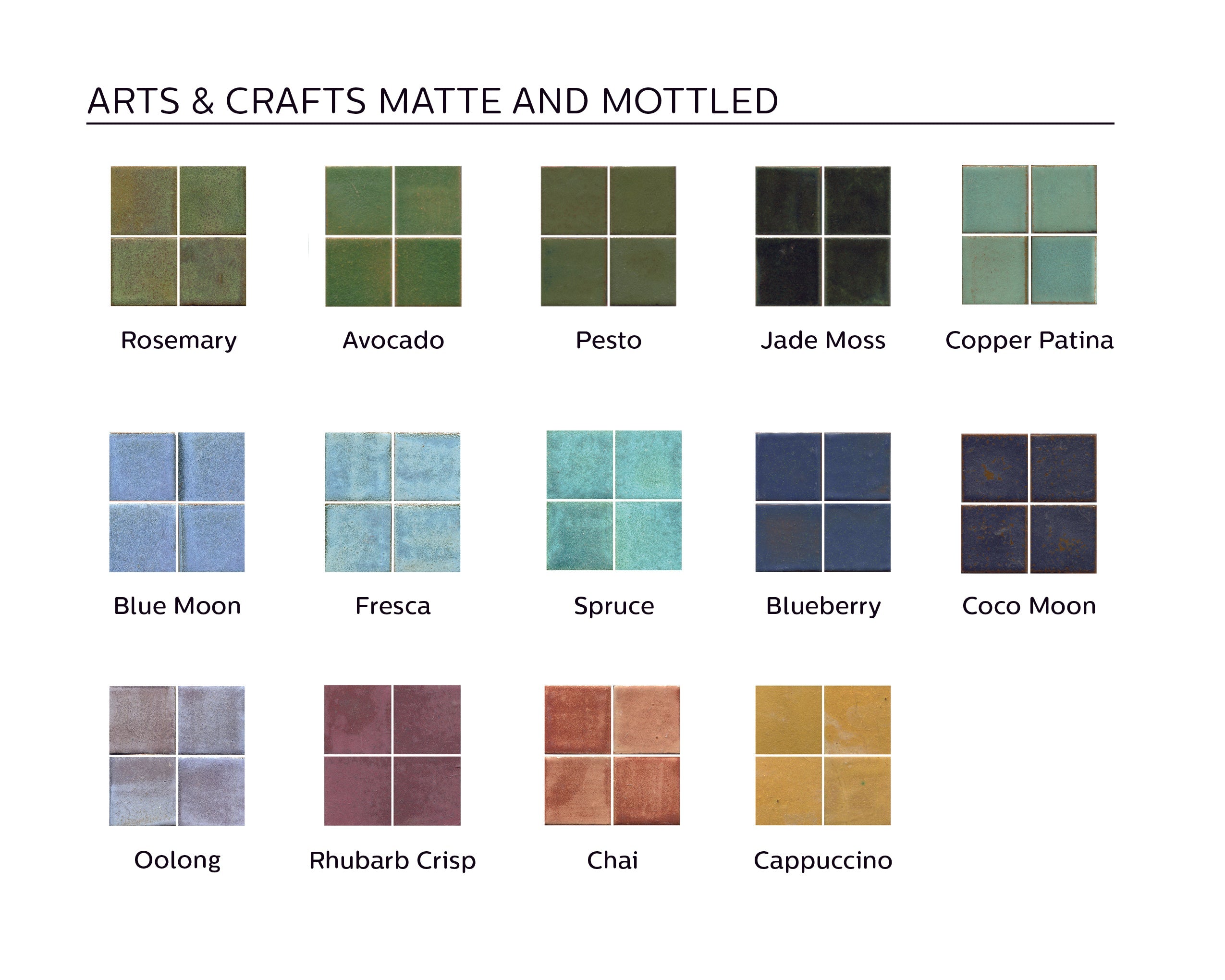 Handmade Tile Samples Pack – Clay Squared