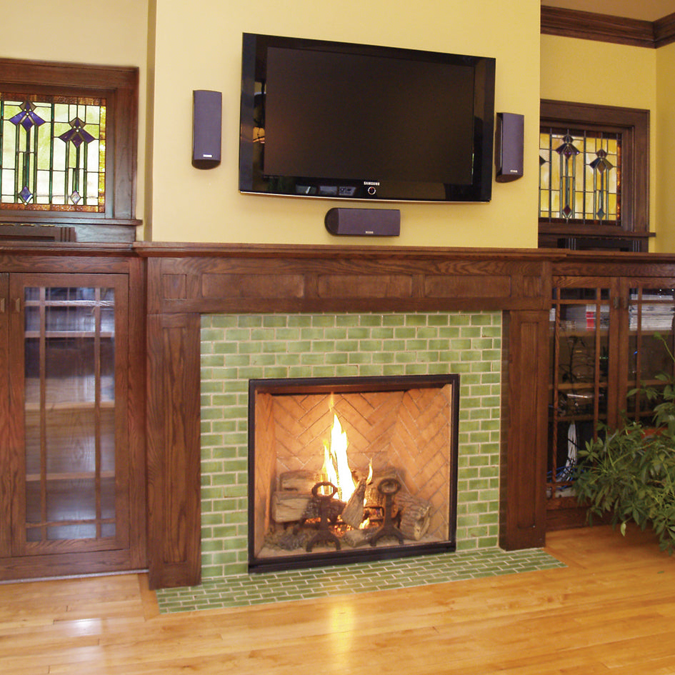 The Classic Arts & Crafts Fireplace