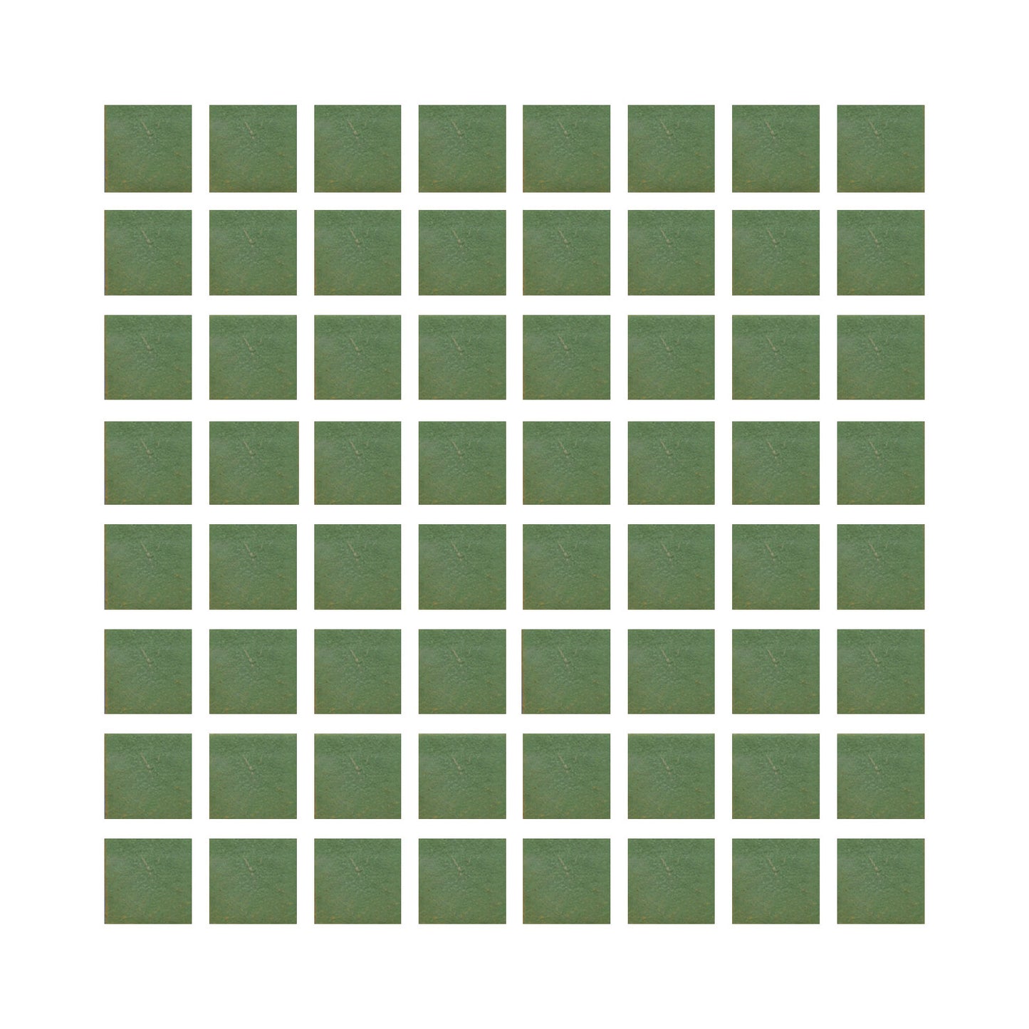 Avocado green 1x1 field tile
