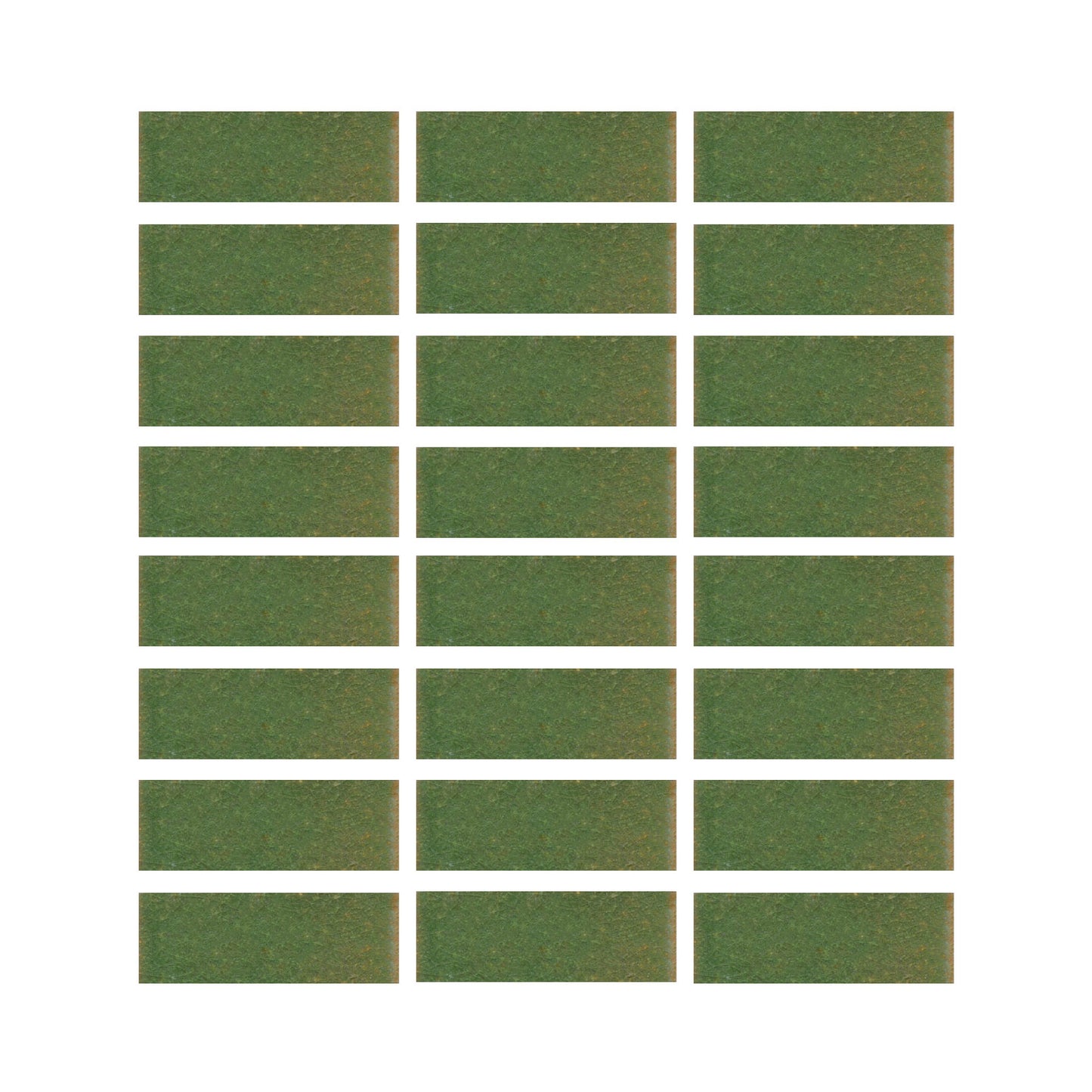 Avocado green 1x3 field tile
