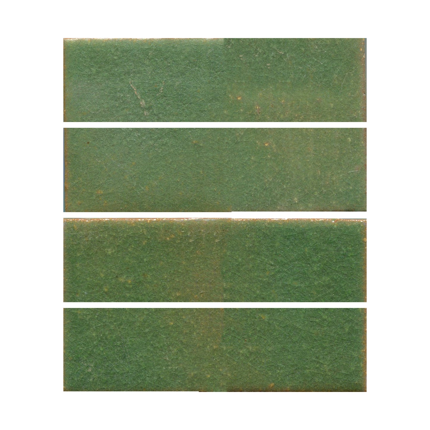Avocado green 2x6 field tile