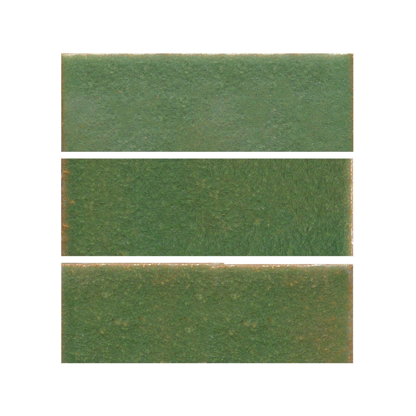 Avocado green 3x6 field tile