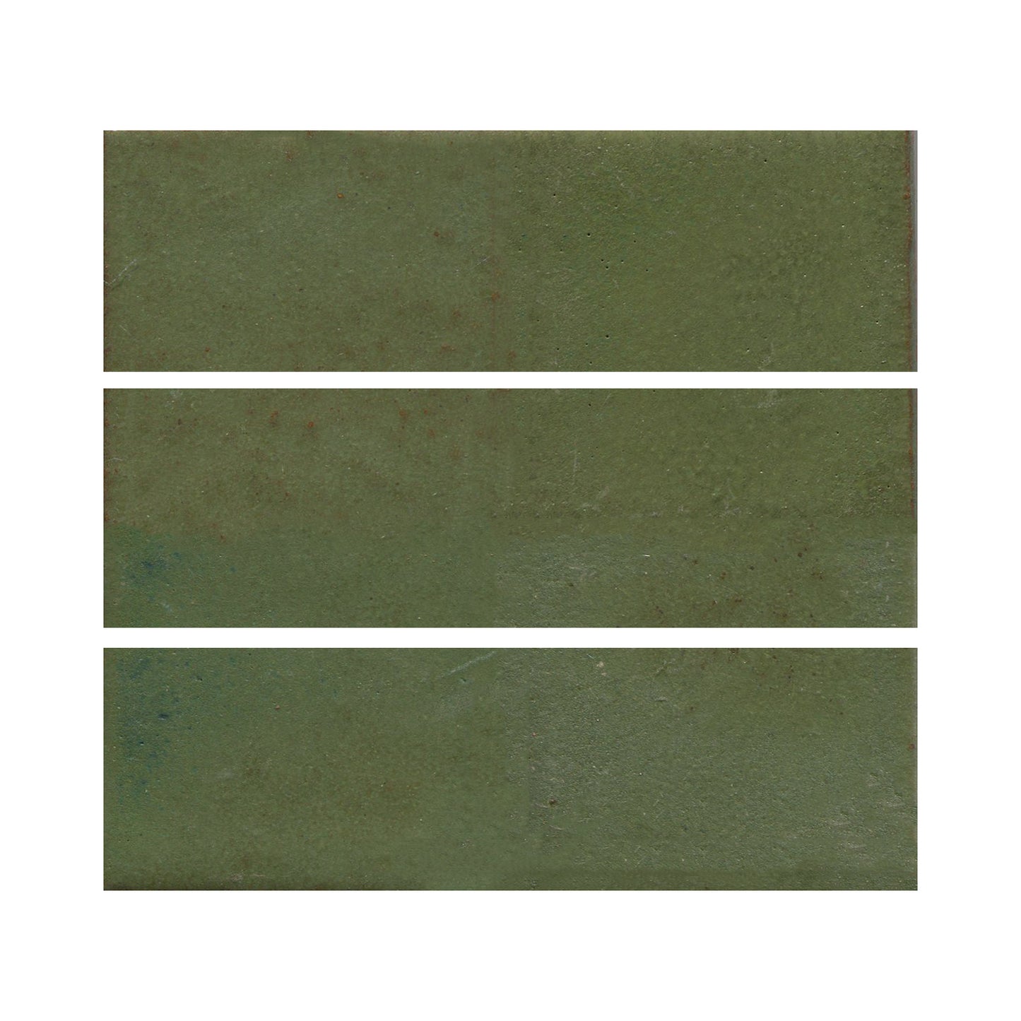 Pesto green 3x8 field tile