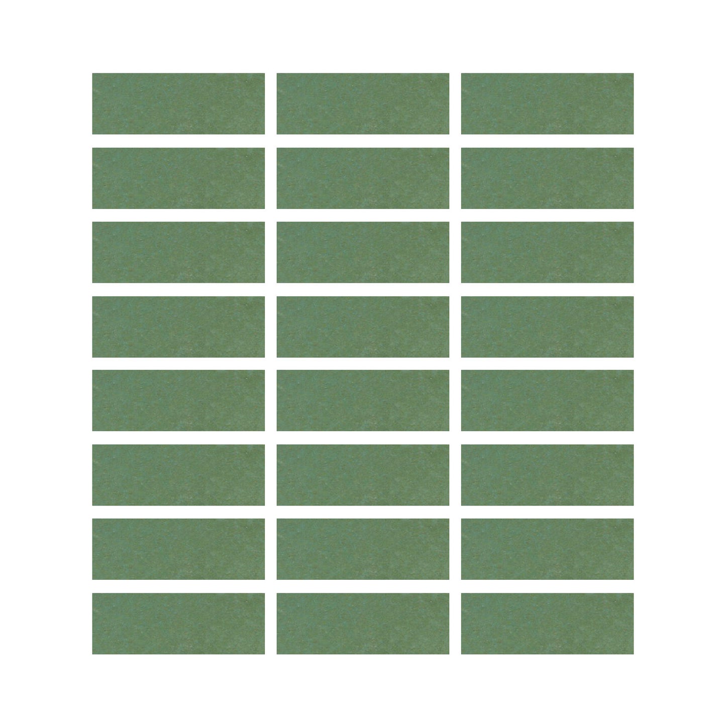 Wasabi green 1x3 field tile