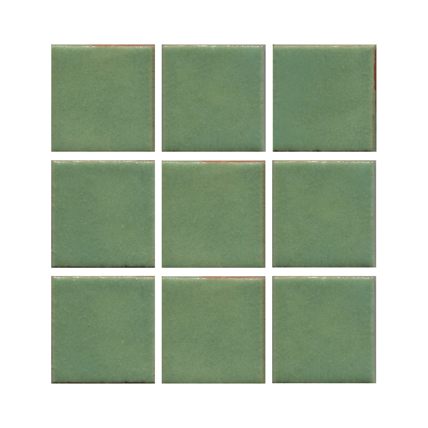 Wasabi green 3x3 field tile