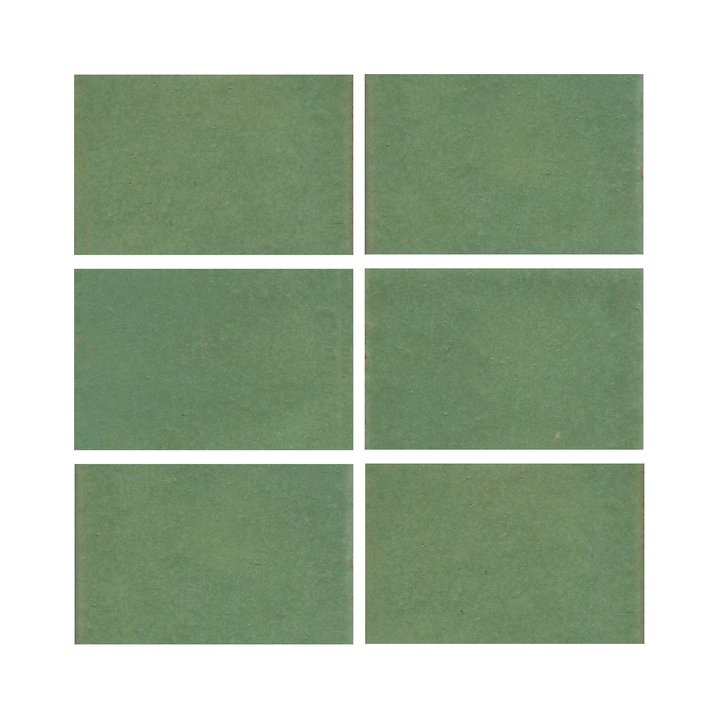 Wasabi green 3x4 field tile