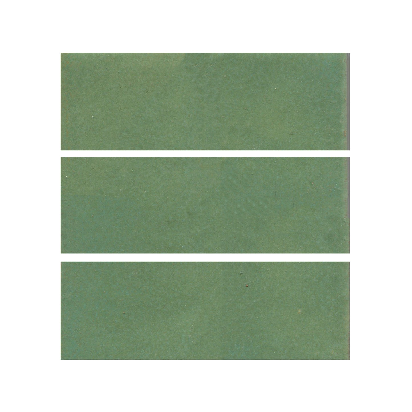 Wasabi green 3x6 field tile