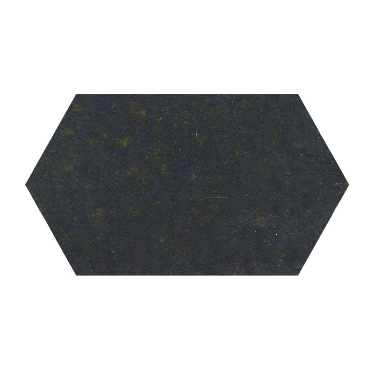 Elongated Hexagon Charcoal