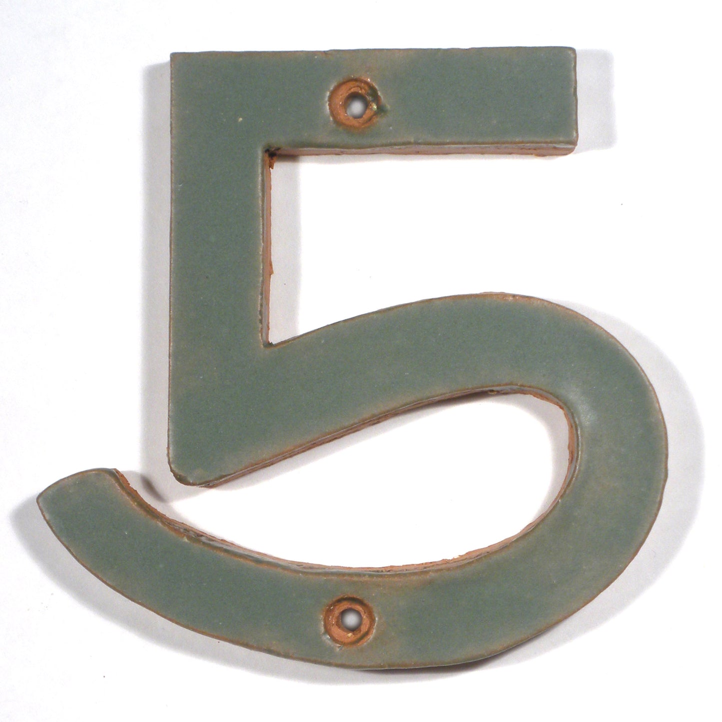 Dark Green Art & Crafts Cut Out House Numbers