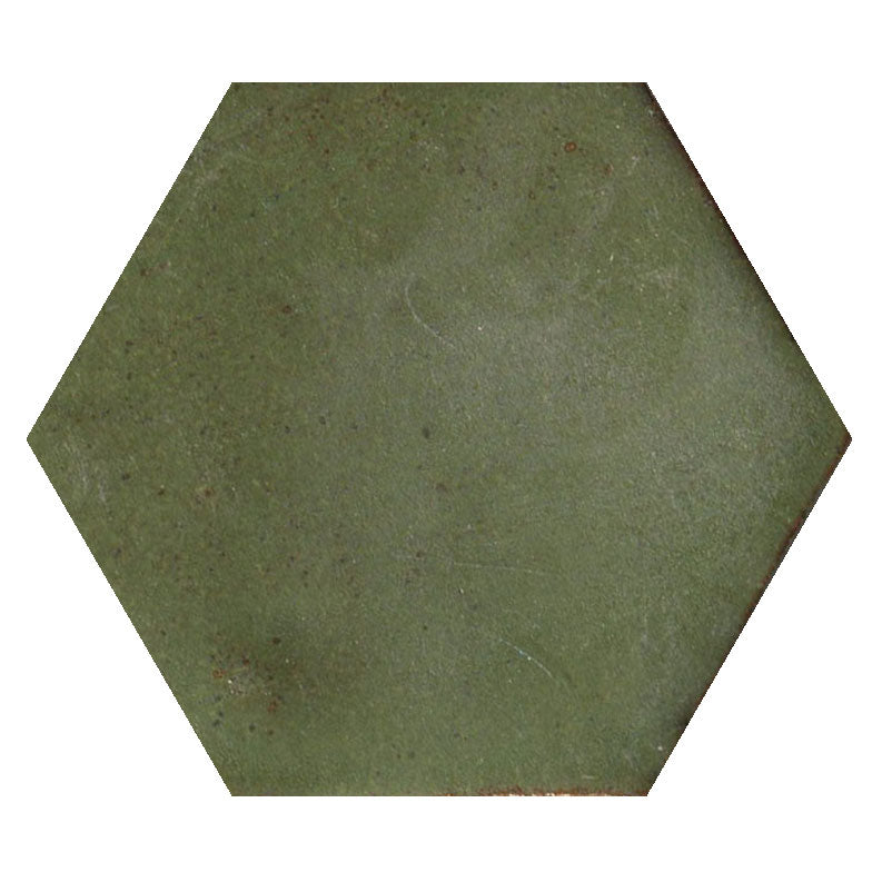 Pesto  Green Hexagon Tile
