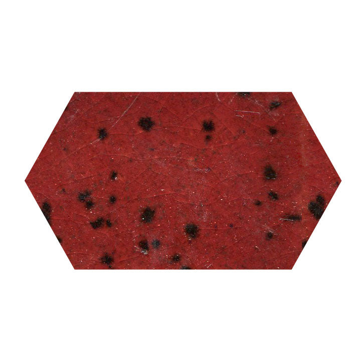 Elongated Hexagon Strawberry